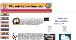 Desktop Screenshot of phxfeline.com